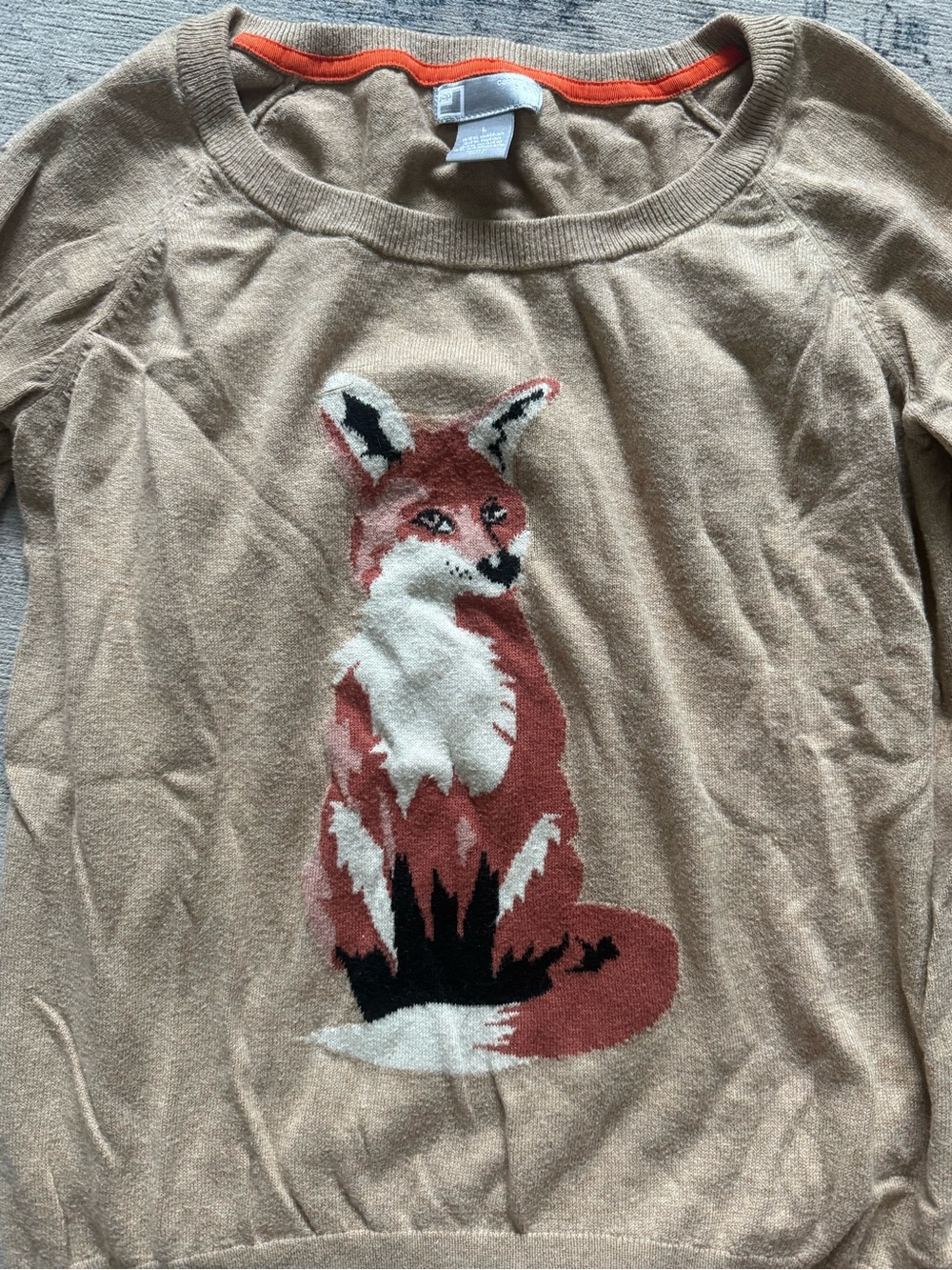 Cashmere Blend Fox Sweater